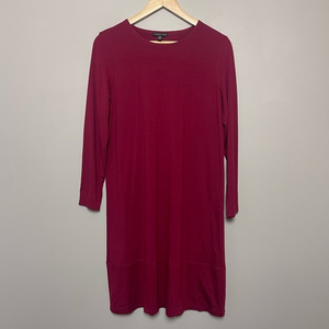 Maroon Eileen‎ Fisher Dress Size Small